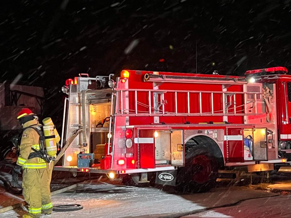 Important incendie à la scierie de Saint Elzéar de Bonaventure TVA