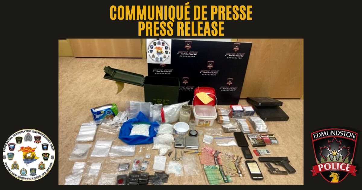 Importante Saisie De Drogue Edmundston Tva Cimt Chau