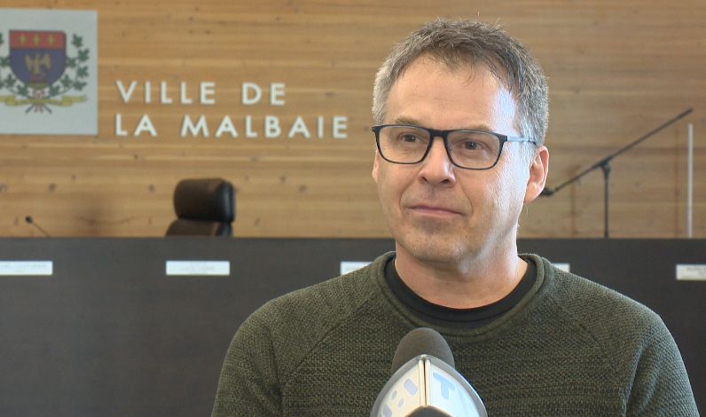 Michel Couturier, maire de La Malbaie