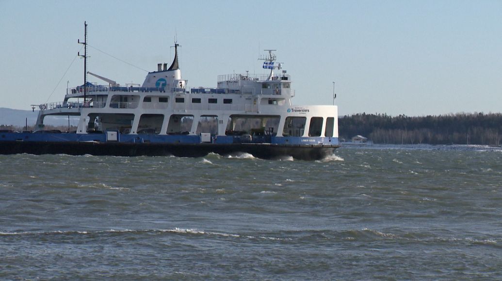 Un traversier de L'Isle-aux-Coudres