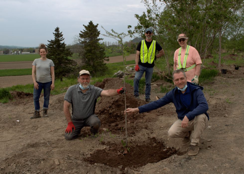 Plantation d'arbres_Écocentre_La Pocatière