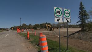 La halte routière en rénovation à Notre-Dame-du-Portage