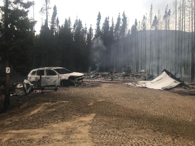 Feu Zec Lac au sable TVA CIMT CHAU