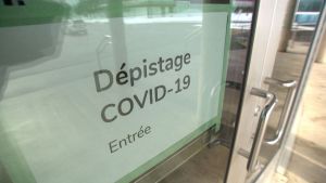 Clinique dépistage COVID-19 Centre Bombardier La Pocatière