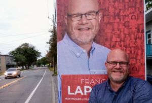 Francois Lapointe Candidat Libéral_Pancarte