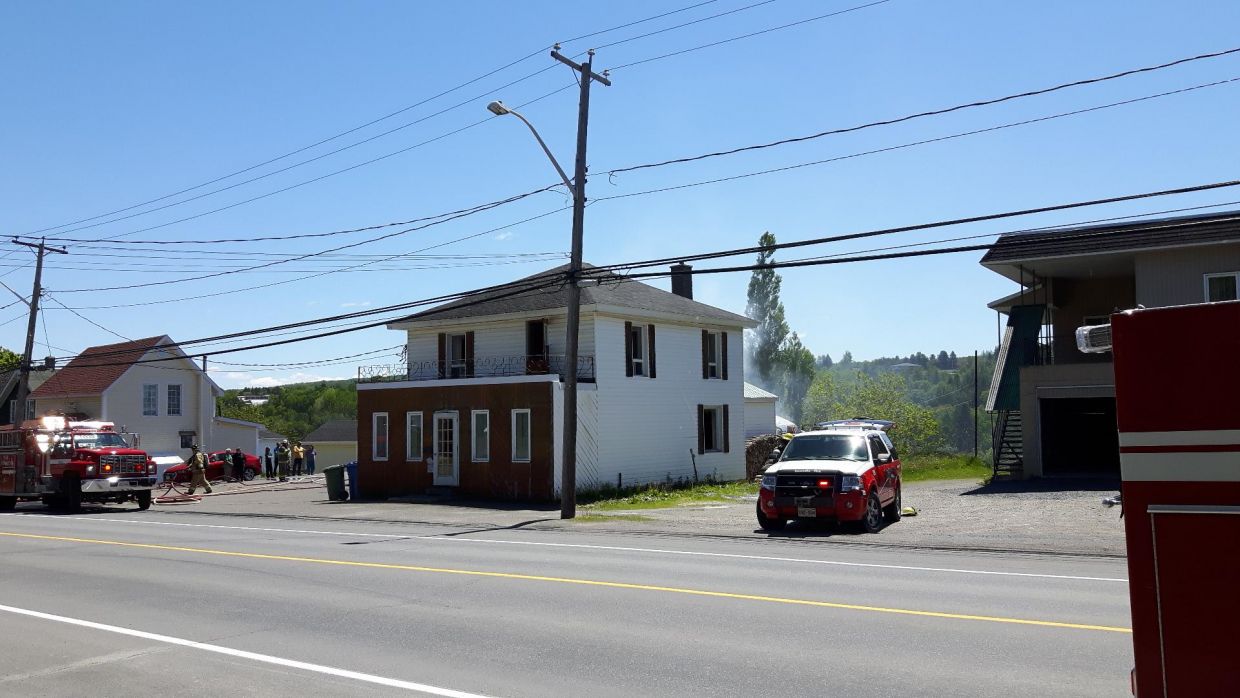 Incendie dans une résidence de la rue SaintFrançois TVA CIMT CHAU