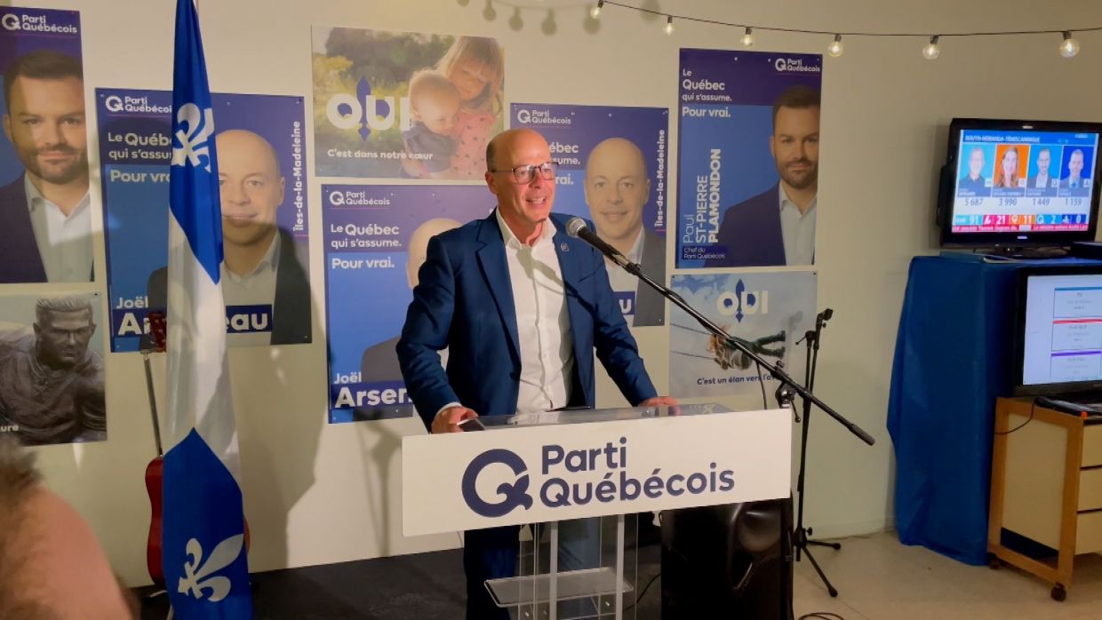Joël Arseneau réélu pour le PQ aux ÎlesdelaMadeleine TVA CIMT CHAU