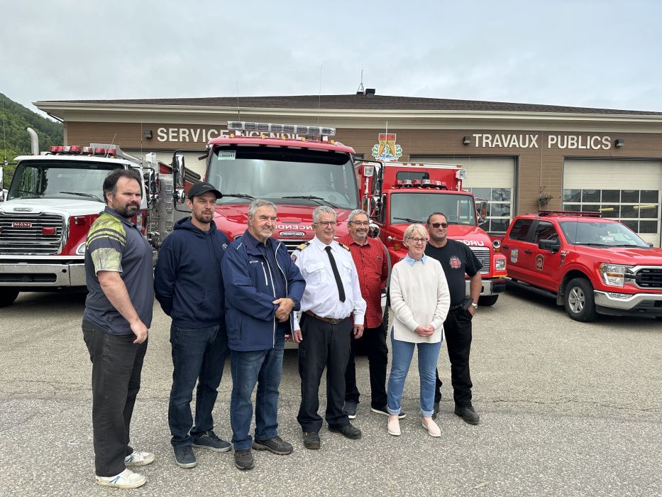 PetiteRivièreSaintFrancois le service de sécurité incendie