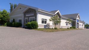 Le palais de justice de Caraquet, le 22 juin 2020.