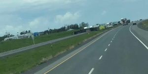 Poids lourd autoroute 85