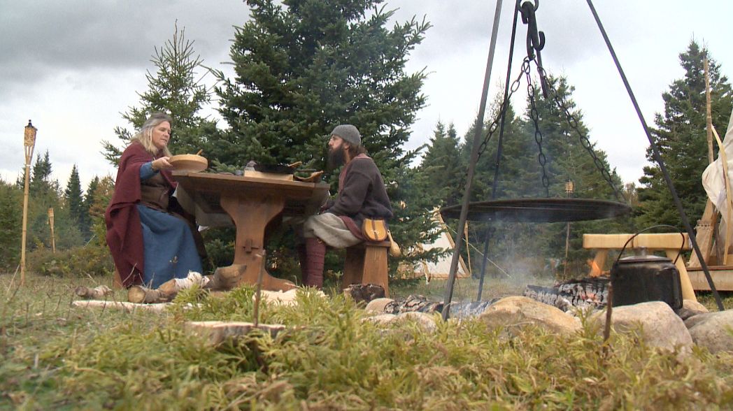 Nouvelle attraction Les vikings prennent d'assaut SaintSiméon TVA