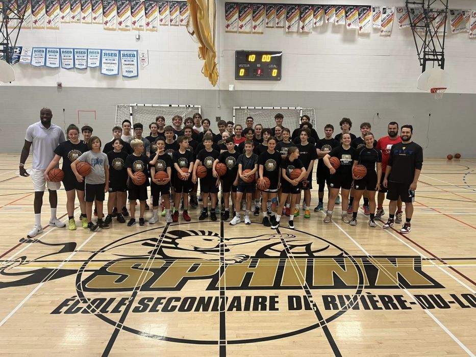 Un camp de basketball populaire à l'école secondaire de RivièreduLoup