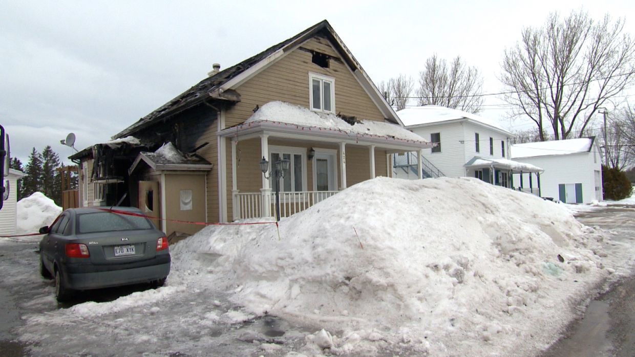 Une résidence de SaintAlexandredeKamouraska ravagée par le feu TVA