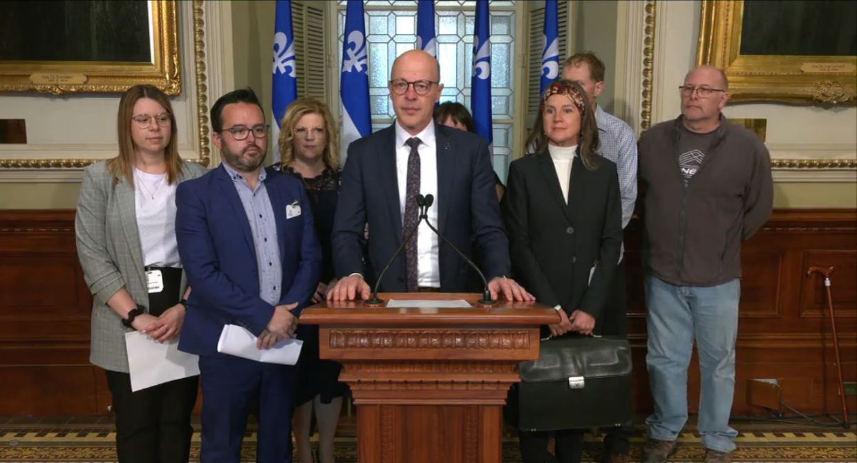 Le comité citoyen Mobilisation IAC à l'Assemblée nationale