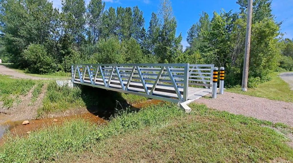 piste cyclable pointeàlacroix TVA CIMT CHAU