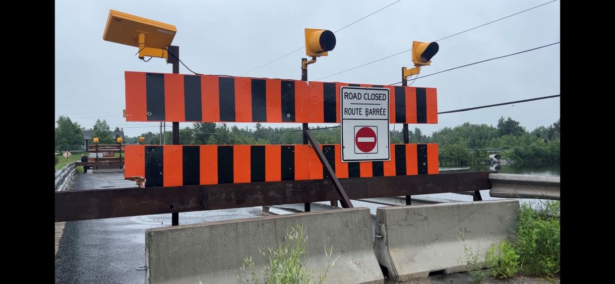 Haut rivièreduportage le passage rouvrira TVA CIMT CHAU