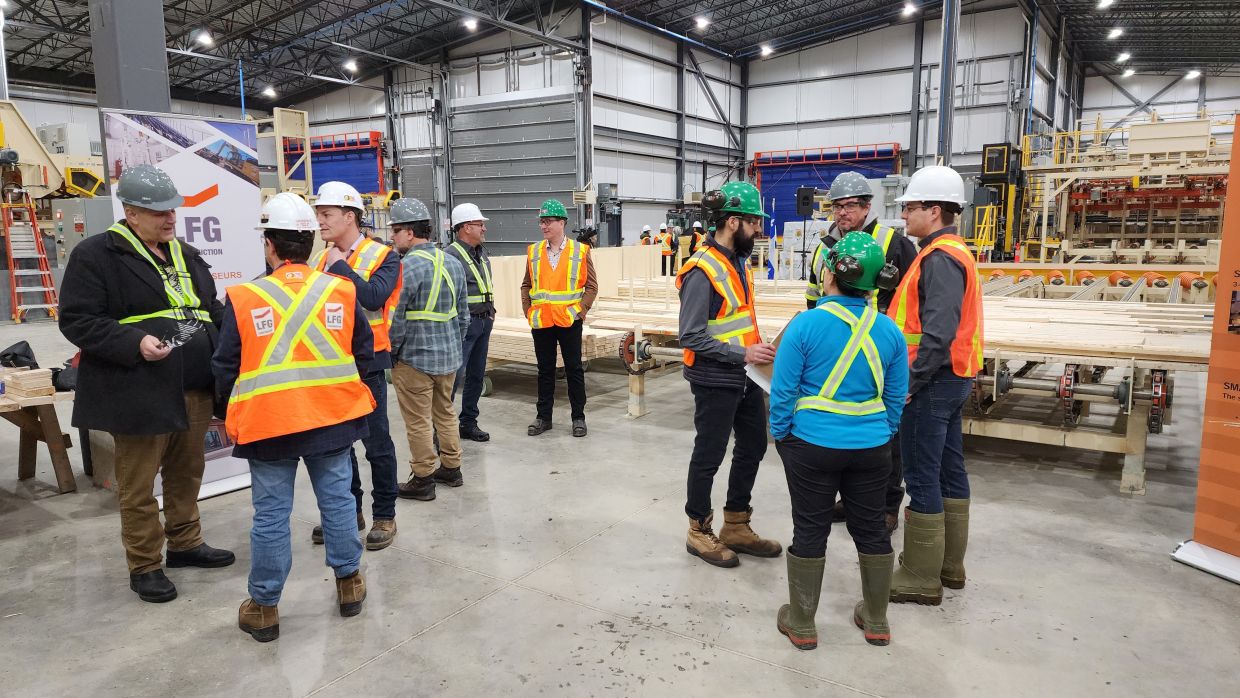 Éolien plus de 6 M de dollars pour l'expansion d'une entreprise de Bonaventure TVA CIMT CHAU