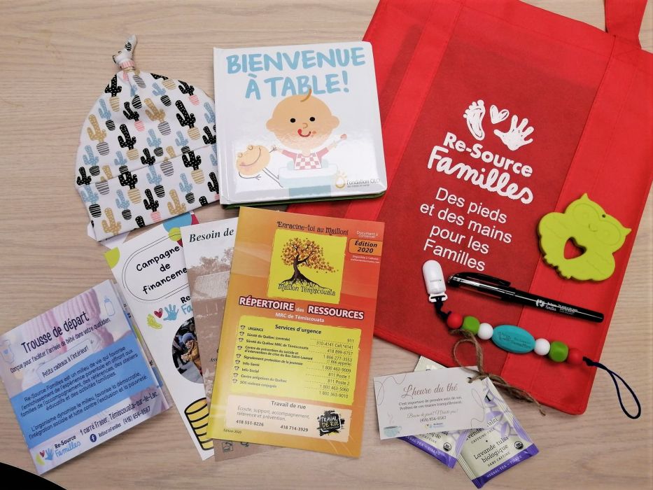 Re Source Familles offrira des cadeaux de bienvenue aux nouveau